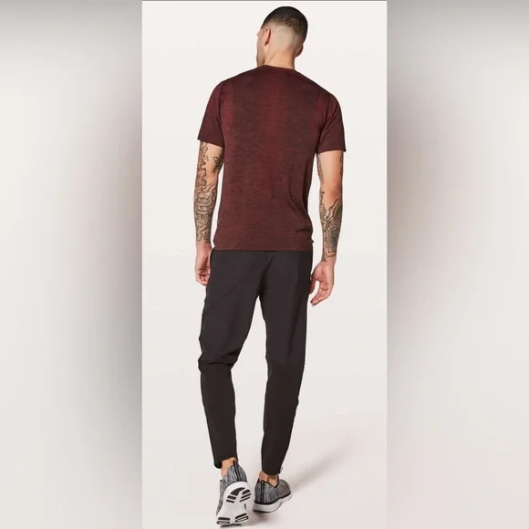 NWOT Lululemon Metal Vent Tech Short Sleeve - Caliente / Black - Picture 3 of 9